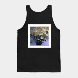 fresh white flowers art Tank Top